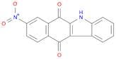 5H-Benzo[b]carbazole-6,11-dione, 8-nitro-