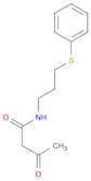 Butanamide, 3-oxo-N-[3-(phenylthio)propyl]-