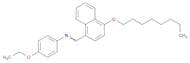 Benzenamine, 4-ethoxy-N-[[4-(octyloxy)-1-naphthalenyl]methylene]-