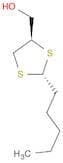1,3-Dithiolane-4-methanol, 2-pentyl-, trans-