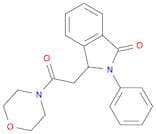 Morpholine, 4-[(2,3-dihydro-3-oxo-2-phenyl-1H-isoindol-1-yl)acetyl]-