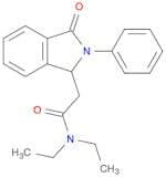 1H-Isoindole-1-acetamide, N,N-diethyl-2,3-dihydro-3-oxo-2-phenyl-