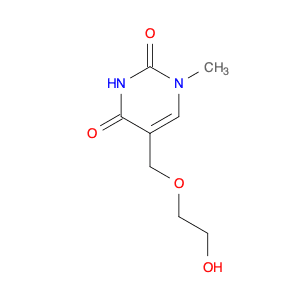 2,4(1H,3H)-Pyrimidinedione, 5-[(2-hydroxyethoxy)methyl]-1-methyl-