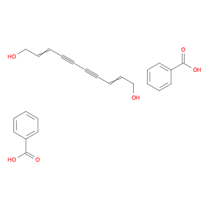 2,8-Decadiene-4,6-diyne-1,10-diol, dibenzoate
