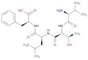 L-Phenylalanine, N-[N-(N-L-valyl-L-threonyl)-L-leucyl]-