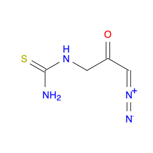 Thiourea, (3-diazo-2-oxopropyl)-