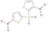 Thiophene, 3-nitro-2-[(5-nitro-2-thienyl)sulfonyl]-