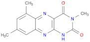 Benzo[g]pteridine-2,4(1H,3H)-dione, 3,6,8-trimethyl-