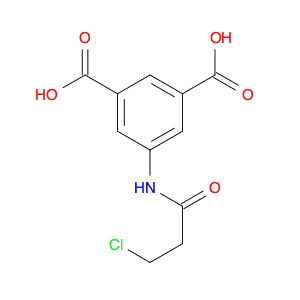 1,3-Benzenedicarboxylic acid, 5-[(3-chloro-1-oxopropyl)amino]-