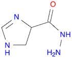 1H-Imidazole-4-carboxylic acid, 4,5-dihydro-, hydrazide