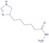 1H-Imidazole-4-hexanoic acid, 4,5-dihydro-, hydrazide