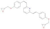 Pyridine, 2,6-bis[2-[4-(oxiranylmethoxy)phenyl]ethenyl]-