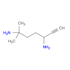 6-Heptyne-2,5-diamine, 2-methyl-