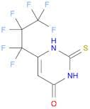 6-(Perfluoropropyl)-2-thioxo-2,3-dihydropyrimidin-4(1H)-one