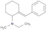 Cyclohexanamine, N-ethyl-N-methyl-2-(phenylmethylene)-, (E)-