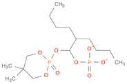 Phosphoric acid, dibutyl1-[(5,5-dimethyl-2-oxido-1,3,2-dioxaphosphorinan-2-yl)oxy]ethyl ester