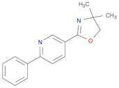 Pyridine, 5-(4,5-dihydro-4,4-dimethyl-2-oxazolyl)-2-phenyl-