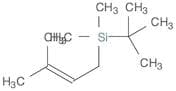 Silane, (1,1-dimethylethyl)dimethyl(3-methyl-2-butenyl)-