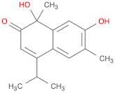2(1H)-Naphthalenone, 1,7-dihydroxy-1,6-dimethyl-4-(1-methylethyl)-