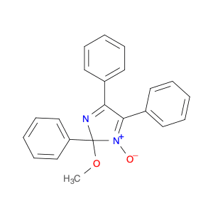 2H-Imidazole, 2-methoxy-2,4,5-triphenyl-, 1-oxide