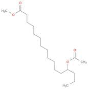 Hexadecanoic acid, 13-(acetyloxy)-, methyl ester