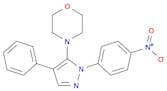 Morpholine, 4-[1-(4-nitrophenyl)-4-phenyl-1H-pyrazol-5-yl]-