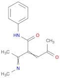 2-Pentenamide, 2-[1-(methylimino)ethyl]-4-oxo-N-phenyl-