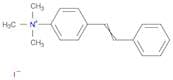 Benzenaminium, N,N,N-trimethyl-4-(2-phenylethenyl)-, iodide