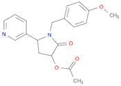 1-(4-Methoxybenzyl)-3-acetoxynorcotinine