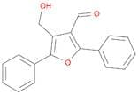 3-Furancarboxaldehyde, 4-(hydroxymethyl)-2,5-diphenyl-