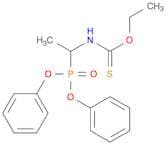 Carbamothioic acid, [1-(diphenoxyphosphinyl)ethyl]-, O-ethyl ester
