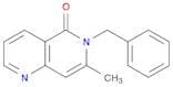 1,6-Naphthyridin-5(6H)-one, 7-methyl-6-(phenylmethyl)-