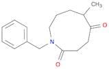1H-Azonine-2,5-dione, hexahydro-6-methyl-1-(phenylmethyl)-