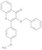 4H-1-Benzopyran-4-one, 2-(4-methoxyphenyl)-3-(phenylmethoxy)-