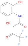 Butanamide, N-(2,6-dihydroxyphenyl)-4,4,4-trifluoro-3-oxo-