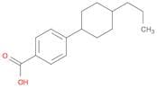 Benzoic acid, 4-(4-propylcyclohexyl)-