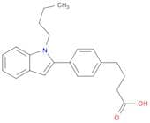4-(4-(1-Butyl-1H-indol-2-yl)phenyl)butanoic acid