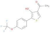 Ethanone, 1-[4-hydroxy-5-[4-(trifluoromethoxy)phenyl]-3-thienyl]-