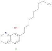 8-Quinolinol, 5-chloro-7-decyl-