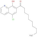 1-Decanone, 1-(5-chloro-8-hydroxy-7-quinolinyl)-