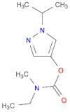 Carbamic acid, ethylmethyl-, 1-(1-methylethyl)-1H-pyrazol-4-yl ester
