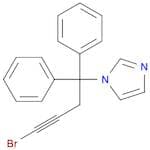 1H-Imidazole, 1-(4-bromo-1,1-diphenyl-3-butynyl)-