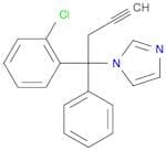 1H-Imidazole, 1-[1-(2-chlorophenyl)-1-phenyl-3-butynyl]-