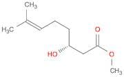 6-Octenoic acid, 3-hydroxy-7-methyl-, methyl ester, (3R)-