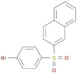 NAPHTHALENE, 2-[(4-BROMOPHENYL)SULFONYL]-