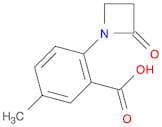 Benzoic acid, 5-methyl-2-(2-oxo-1-azetidinyl)-