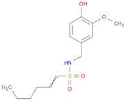 Hexene-1-sulfonamide, N-[(4-hydroxy-3-methoxyphenyl)methyl]-