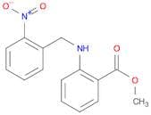 Benzoic acid, 2-[[(2-nitrophenyl)methyl]amino]-, methyl ester