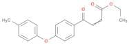 2-Butenoic acid, 4-[4-(4-methylphenoxy)phenyl]-4-oxo-, ethyl ester
