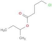 Butanoic acid, 4-chloro-, 1-methylpropyl ester